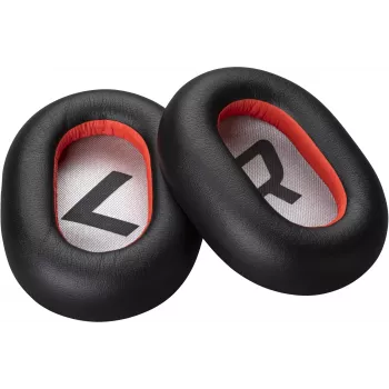 HP Poly Voyager 8200 Schwarz Leatherette Ear Cushions (2 Pieces)