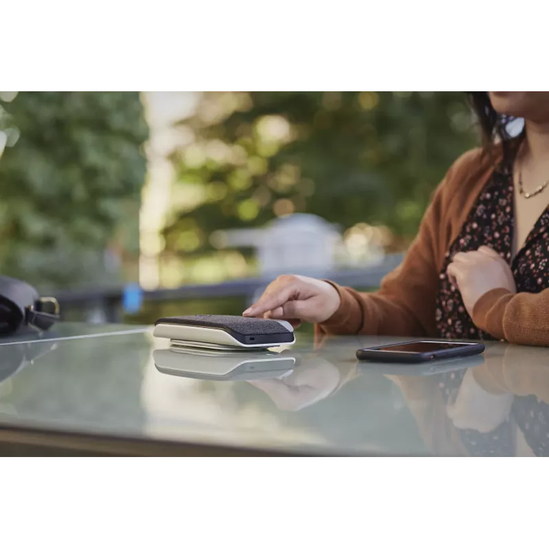 HP Poly Sync 20+ USB-A Speakerphone, Mobiltelefon/PC, Silber, 55 dB, 0,715 m, Tasten, Touch, IP64