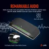 HP Poly Sync 10 Microsoft Teams Certified Speakerphone, PC, Silber, 0,715 m, IP64, Windows 10, Windows 11, MacOS
