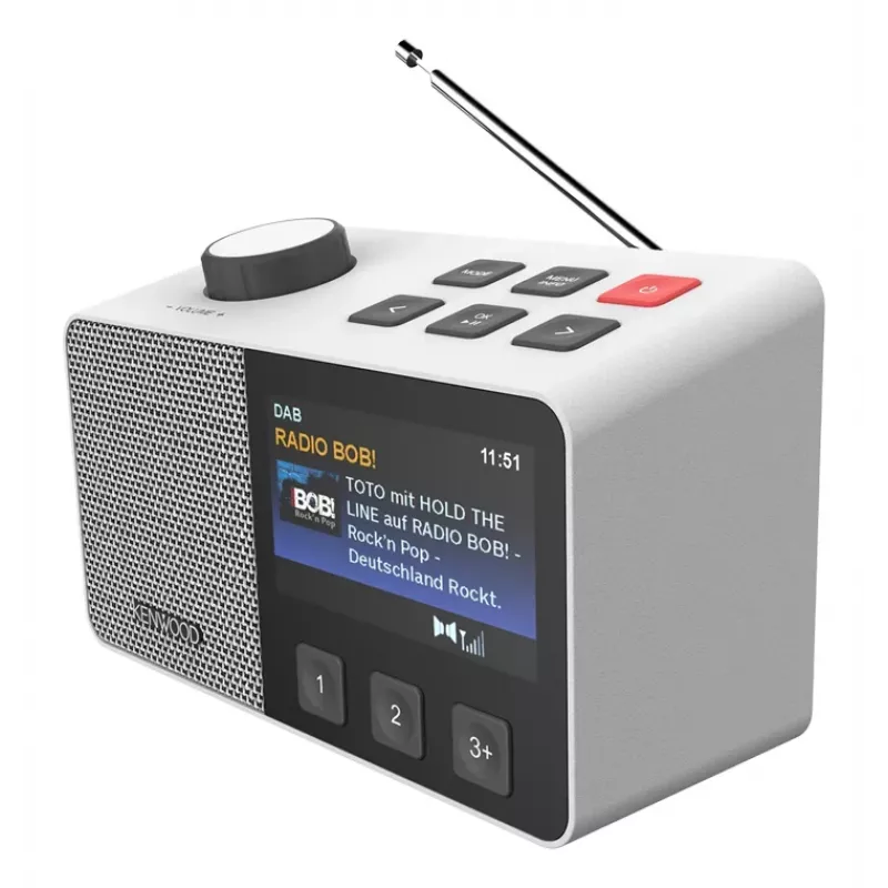 Kenwood CR-M70DAB-W Tragbares Digitalradio Weiß