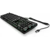 HP Pavilion Gaming Tastatur 550, Full-Size (100 %), Kabelgebunden, USB, LED, Schwarz