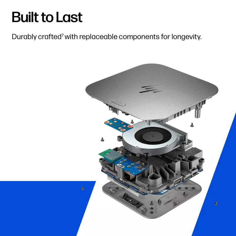 HP Thunderbolt 4 Ultra 280W G6 Dock, Kabelgebunden, Thunderbolt 4, 280 W, 10,100,1000,2500 Mbit/s, Grau, 8K Ultra HD