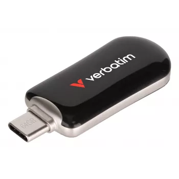 Verbatim Plectra USB-C Flash-Laufwerk Schwarz 64GB