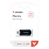 Verbatim Plectra USB-C Flash-Laufwerk Schwarz 64GB