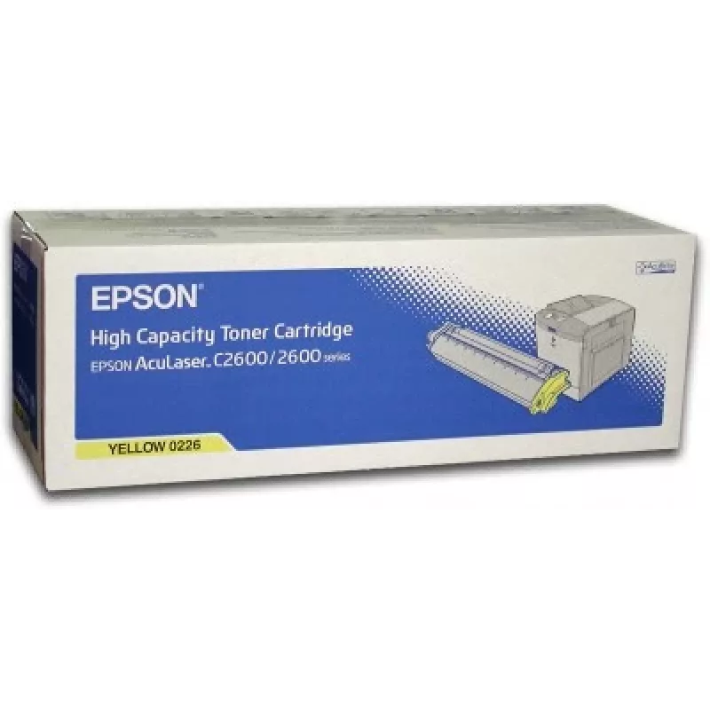 Epson AL-C2600 Tonerkartusche Gelb 5k, 5000 Seiten, Gelb, 1 Stk.