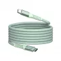 Verbatim Sync & Charge Magnetic Kabel - 100W USB-C auf USB-C 120 cm Grün