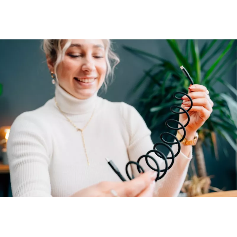Verbatim Sync & Charge Magnetic Kabel – 100 W USB-C auf USB-C 120 cm Schwarz