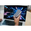Verbatim TurboMetal SSD USB4 2TB USB Type-C USB4 Gen 2x2 Silber