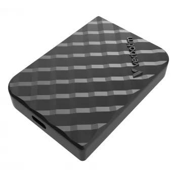 Verbatim Store 'n' Go Mini Diamond USB-C 2TB Schwarz, 2 TB, USB Type-C, 3.2 Gen 2 (3.1 Gen 2), 1000 MB/s, Schwarz