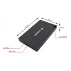 Verbatim Metal Mini SSD USB-C 3.Gen 2 512 GB, 512 GB, USB Type-C, USB 3.2 Gen 2x2, 2000 MB/s, 10 Gbit/s, Grau