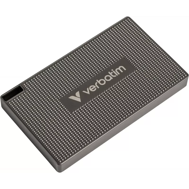 Verbatim Metal Mini SSD USB-C 3.2 Gen 2 1 TB, 1 TB, USB Type-C, USB 3.2 Gen 2x2, 2000 MB/s, 10 Gbit/s, Grau