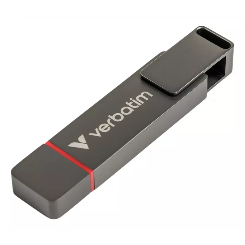 Verbatim Dual QuickStick USB-Stick 1 TB USB Typ-A / USB Typ-C 3.2 Gen 1 (3.1 Gen 1) Grau