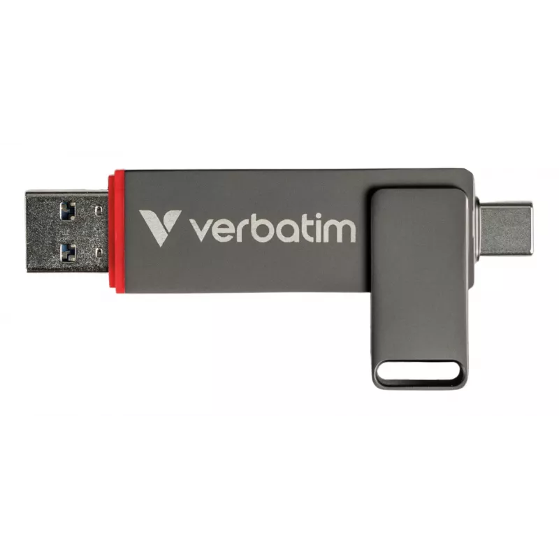 Verbatim Dual QuickStick USB-Stick 1 TB USB Typ-A / USB Typ-C 3.2 Gen 1 (3.1 Gen 1) Grau