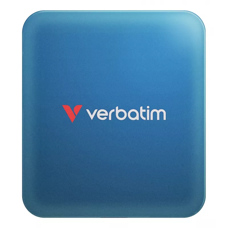 Verbatim SnapBack SSD 2 TB Blau Metallic, 2 TB, USB Type-C, USB 3.2 Gen 2x2, 2000 MB/s, 20 Gbit/s, Blau