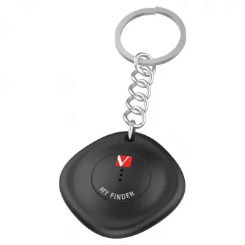 Verbatim MYF-01 Bluetooth Item Finder 1 Pack Schwarz
