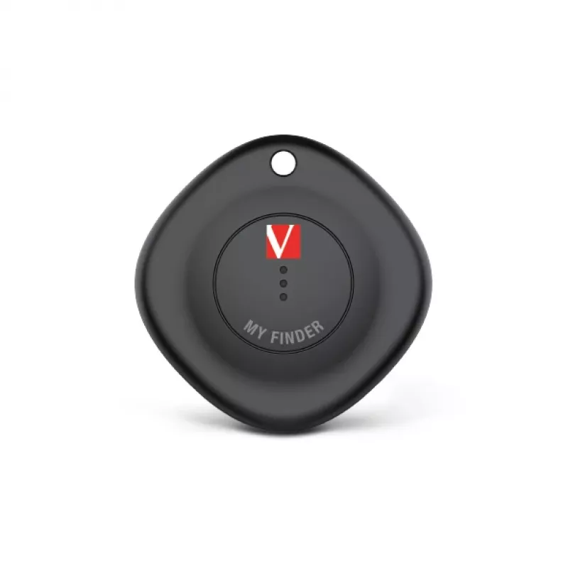 Verbatim MYF-02 Bluetooth Item Finder 2er-Pack Schwarz/Weiß