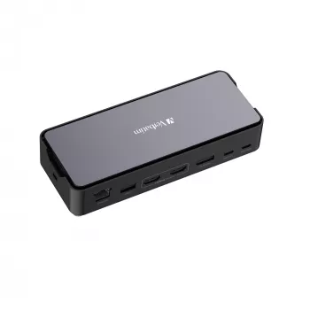 Verbatim CDS-15S Kabelgebunden USB 3.2 Gen 1 (3.1 Gen 1) Typ-C Schwarz, Grau
