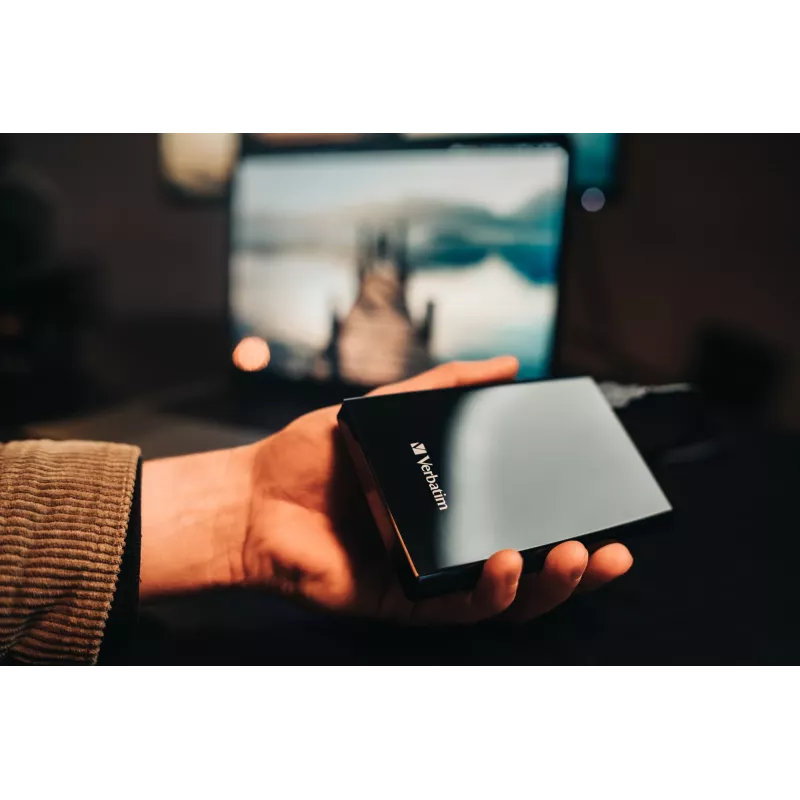 Verbatim Store 'n' Go schlank Portable SSD USB 3.2 Gen 1 / USB-C 512GB Schwarz