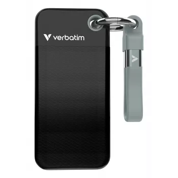Verbatim Pocket SSD USB 3.2 Gen 2 1 TB Schwarz/Grau