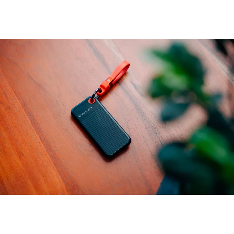 Verbatim Pocket SSD USB 3.2 Gen 2 1 TB Schwarz/Rot, 1 TB, USB Type-C, 3.2 Gen 2 (3.1 Gen 2), 1000 MB/s, 10 Gbit/s, Schwarz, Rot