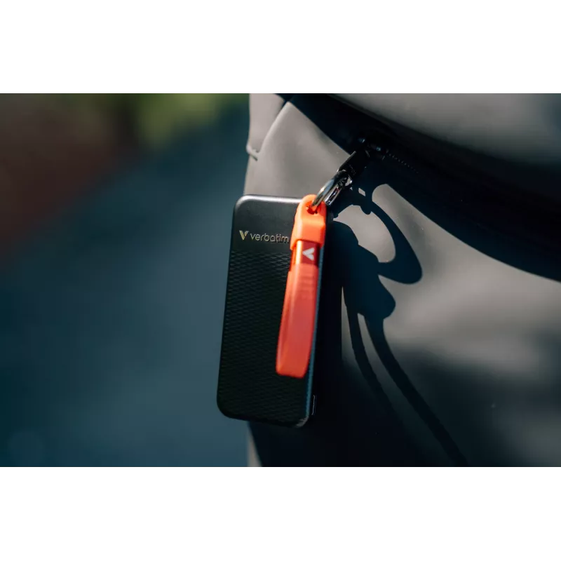Verbatim Pocket SSD USB 3.2 Gen 2 2 TB Schwarz/Rot