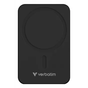 Verbatim Charge 'n' Go Essentials Powerbank Magnetisch Kabellos 20000 mAh Schwarz
