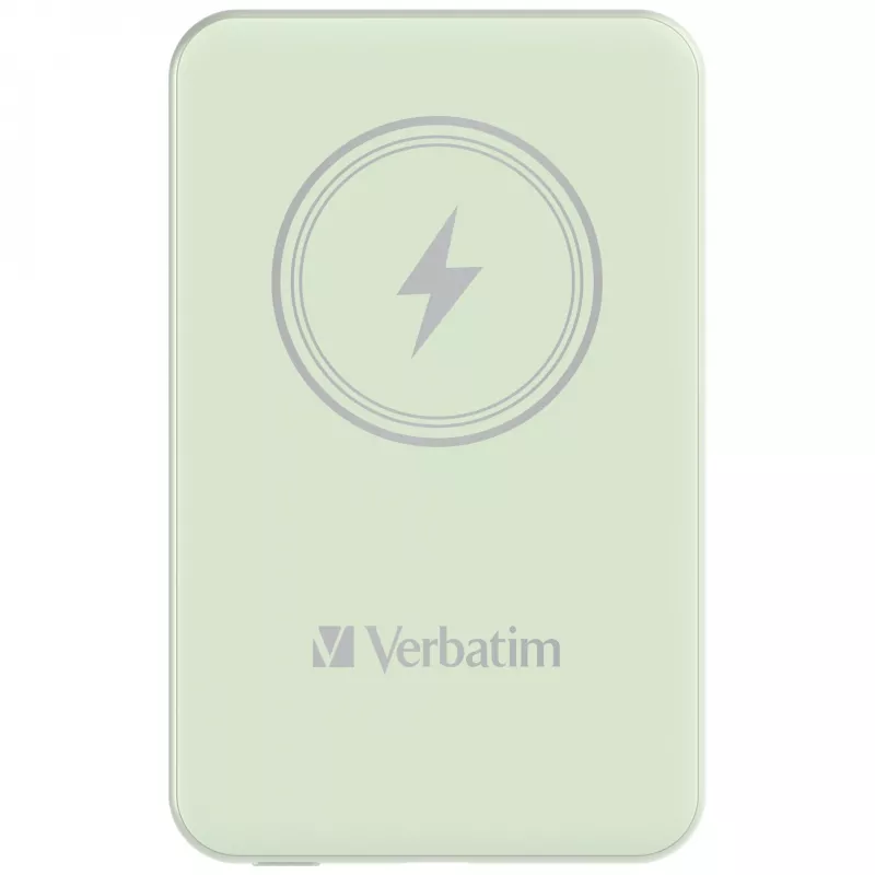 Verbatim Charge 'n' Go Magnetische kabellose Powerbank 5000 mAh Grün