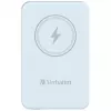 Verbatim Charge 'n' Go Magnetic Wireless Powerbank 5000 mAh Blau