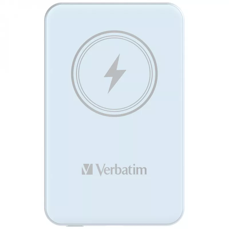 Verbatim Charge 'n' Go Magnetic Wireless Powerbank 5000 mAh Blau