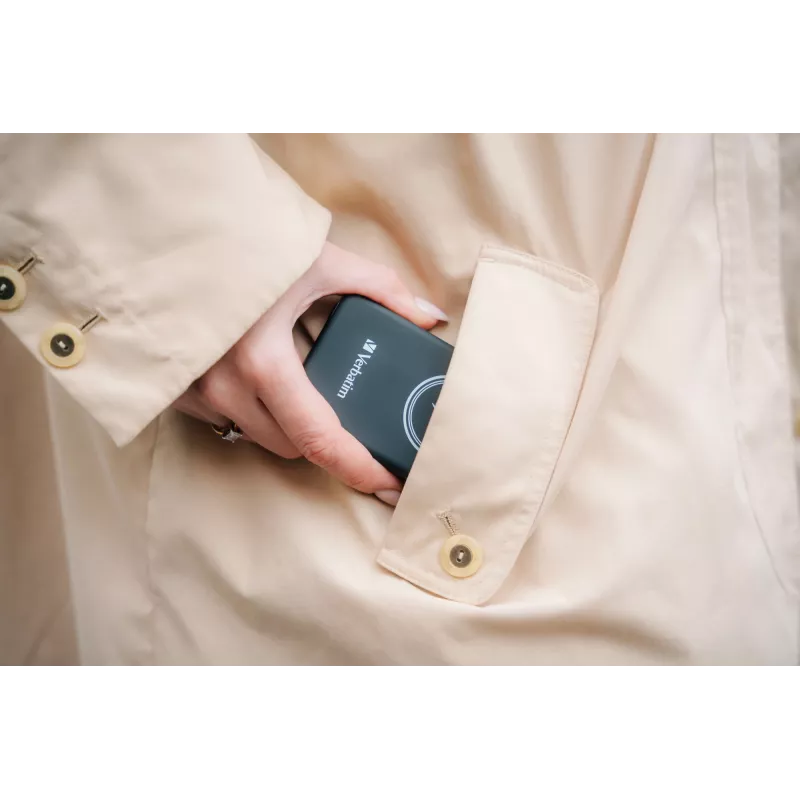 Verbatim Charge 'n' Go Magnetic Wireless Power Bank 10000mAh Schwarz