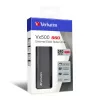 Verbatim Vx500 External SSD USB 3.1 Gen 2 240GB, 240 GB, USB Type-C, 3.2 Gen 2 (3.1 Gen 2), 500 MB/s, Silber