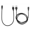 Verbatim 48875 USB-Kabel USB 3.2 Gen 1 (3.1 Gen 1) 1 m Micro-USB A USB A Schwarz