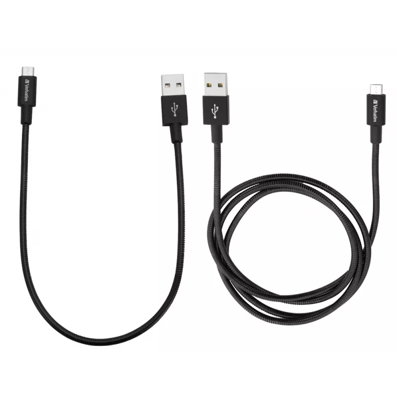 Verbatim 48875 USB-Kabel USB 3.2 Gen 1 (3.1 Gen 1) 1 m Micro-USB A USB A Schwarz