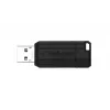 Verbatim PinStripe - USB-Speicherstick 128 GB - Schwarz