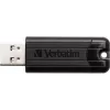 Verbatim PinStripe 3.0 – USB 3.0-Laufwerk 128 GB – Schwarz