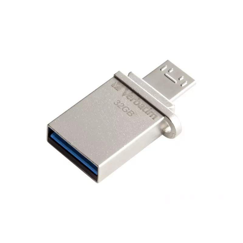 Verbatim Store 'n' Go OTG Micro USB-Stick 32 GB USB Typ-A / Micro-USB 3.2 Gen 1 (3.1 Gen 1) Silber