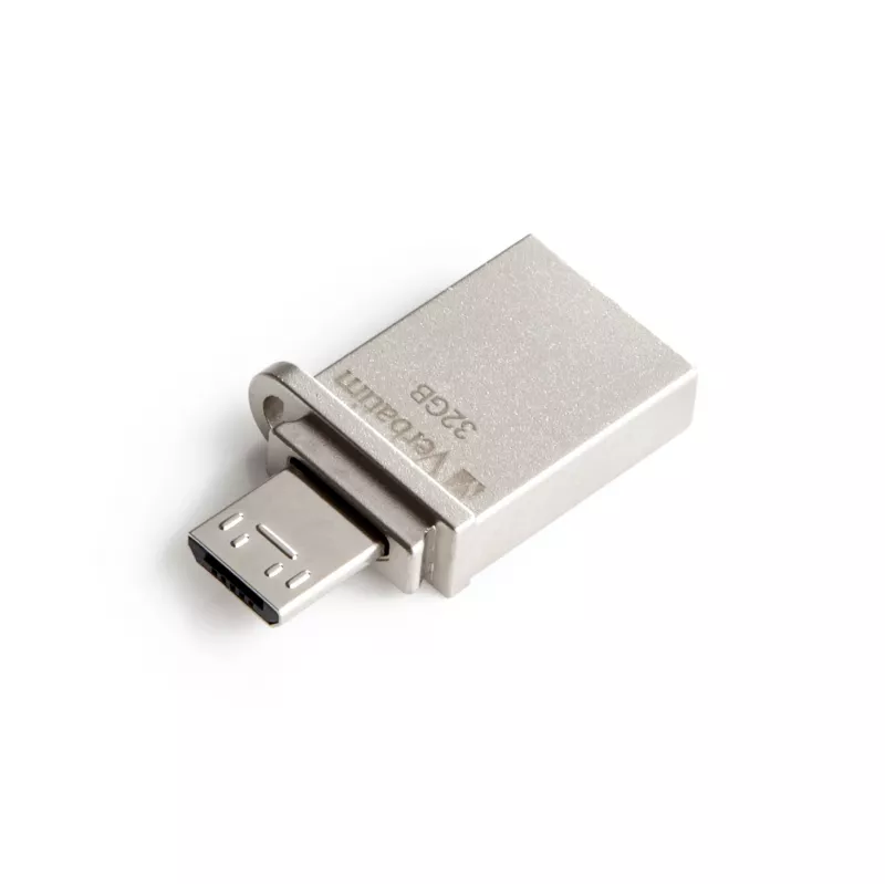 Verbatim Store 'n' Go OTG Micro USB-Stick 32 GB USB Typ-A / Micro-USB 3.2 Gen 1 (3.1 Gen 1) Silber