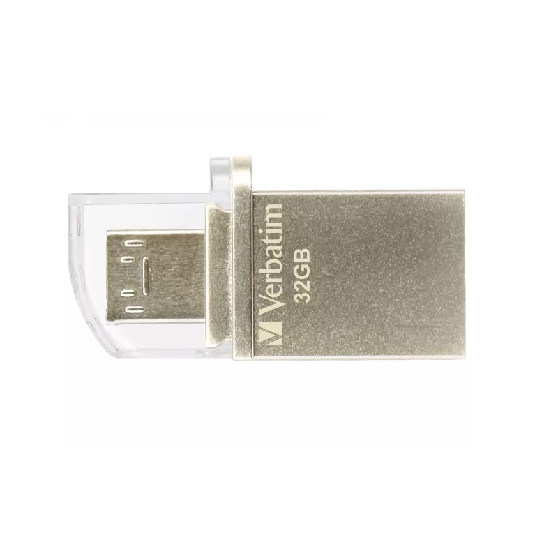 Verbatim Store 'n' Go OTG Micro USB-Stick 32 GB USB Typ-A / Micro-USB 3.2 Gen 1 (3.1 Gen 1) Silber