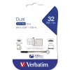 Verbatim Store 'n' Go OTG Micro USB-Stick 32 GB USB Typ-A / Micro-USB 3.2 Gen 1 (3.1 Gen 1) Silber