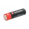 Verbatim AA Alkaline-Batterien, Einwegbatterie, AA, Alkaline, 1,5 V, 10 Stück, Schwarz, Rot