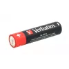 Verbatim AAA 4 Blister-Packung Alkalibatterien, Einwegbatterie, AAA, Alkaline, 1,5 V, 4 Stück, Mehrfarbig