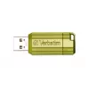 Verbatim Store 'n' Go PinStripe USB-2.0-Stick 32 GB, Eukalyptusgrün