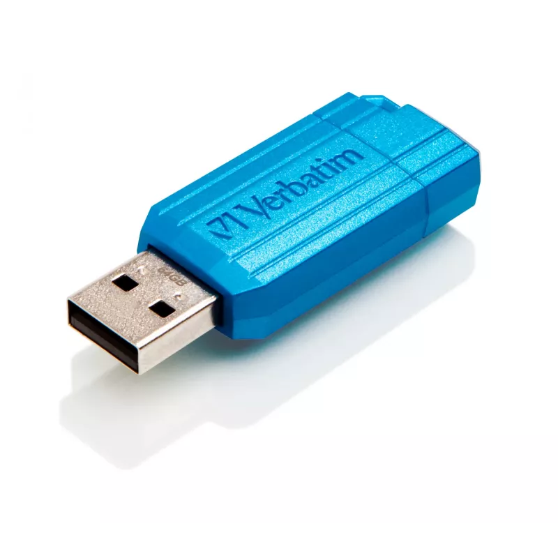 Verbatim Store 'n' Go PinStripe USB-2.0-Stick 64 GB, Karibikblau
