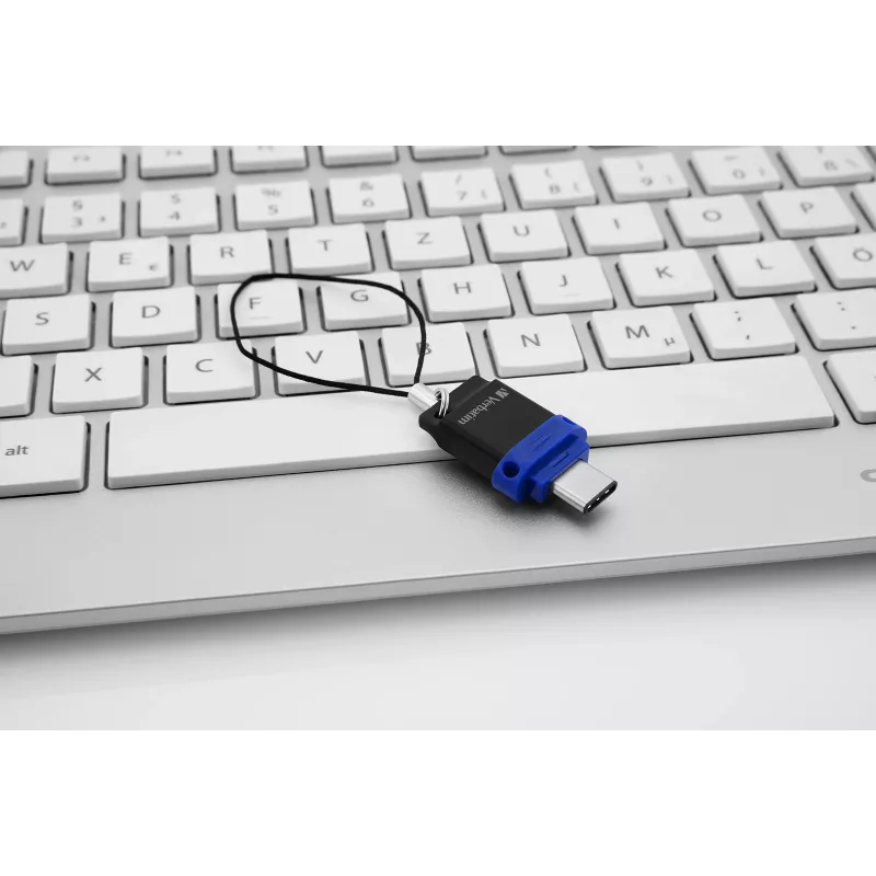 Verbatim Dual - USB 3.0-Laufwerk 32 GB - USB-C / USB-A - Blau