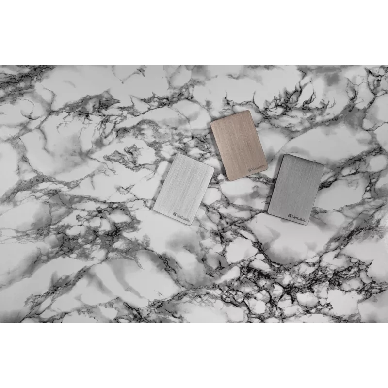 Verbatim Store 'n' Go ALU schlank Portable Hard Drive 1TB Space Grey