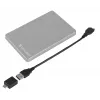 Verbatim Store 'n' Go ALU schlank Portable Festplatte 2 TB Silber