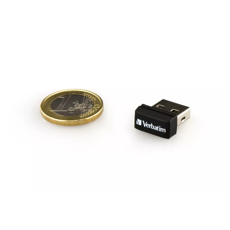 Verbatim Store 'n' Stay NANO – USB-Laufwerk 32 GB – Schwarz