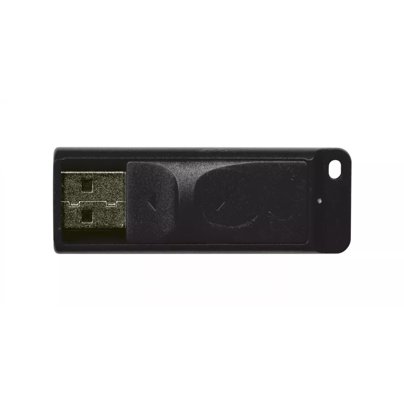 Verbatim Slider - USB-Stick 64 GB - Schwarz, 64 GB, USB Typ-A, 2.0, 10 MB/s, Slide, Schwarz
