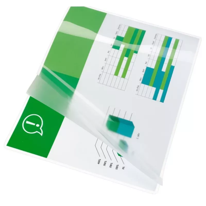 GBC Laminierfolien A4 175 Mikron, glänzend, transparent, A4, 216 mm, 303 mm, 0,175 mm