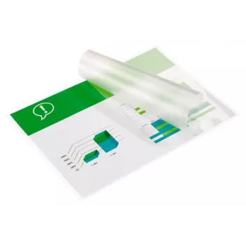 GBC Laminierfolien A4 125 Mikron, glänzend, transparent, A4, 216 mm, 303 mm, 22 g